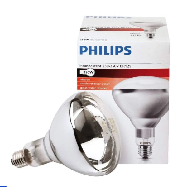INFRARED LAMP E27 250W 240V
