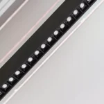 ⁦كشاف مسطرة عدسات طول 120 سم اسود لون الانارة اصفر 50 واط تصميم عصري للمكاتب والمطابخ – إضاءة ناعمة وموفرة للطاقة توفل⁩ - الصورة ⁦2⁩