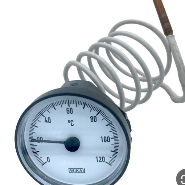 ساعة حرارية أسود 120C