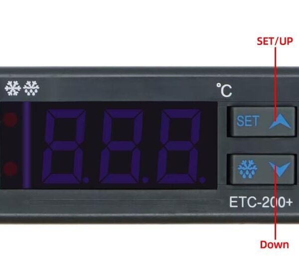 ترموستات ديجيتال حراري ST   +200