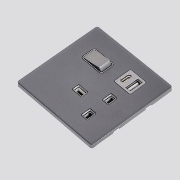 فيش ثلاثي USB   MK