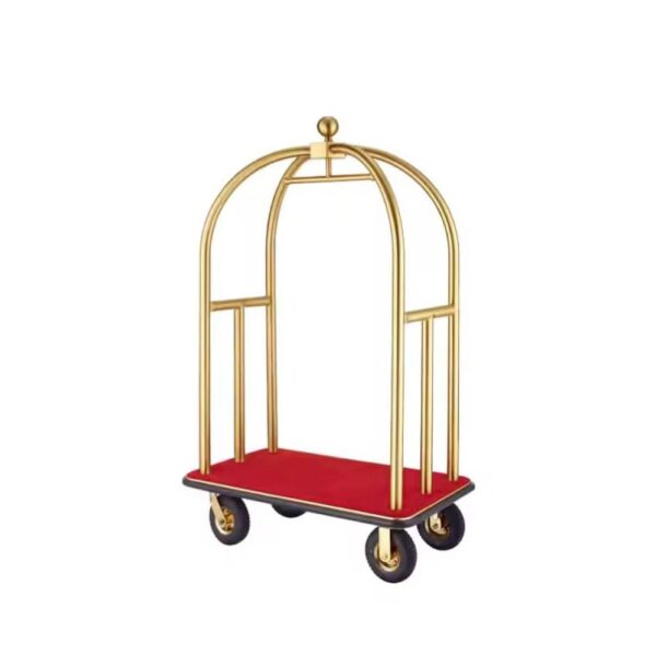 Luxury Luggage Trolley – Gold
