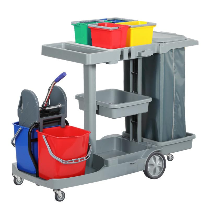 WhatsApp Image 2026-08-10 at 11.18.18 PM (1) Multifunctional Cleaning Cart - الصورة 1
