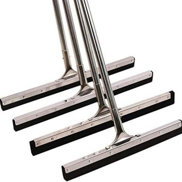 Metal-Holder Floor Squeegee Sponge with Handle